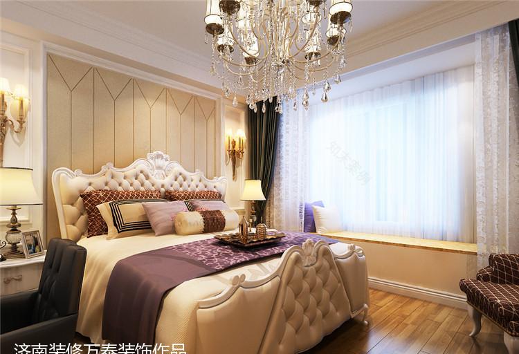 济南华润紫云府 165 平简欧风装修设计-12