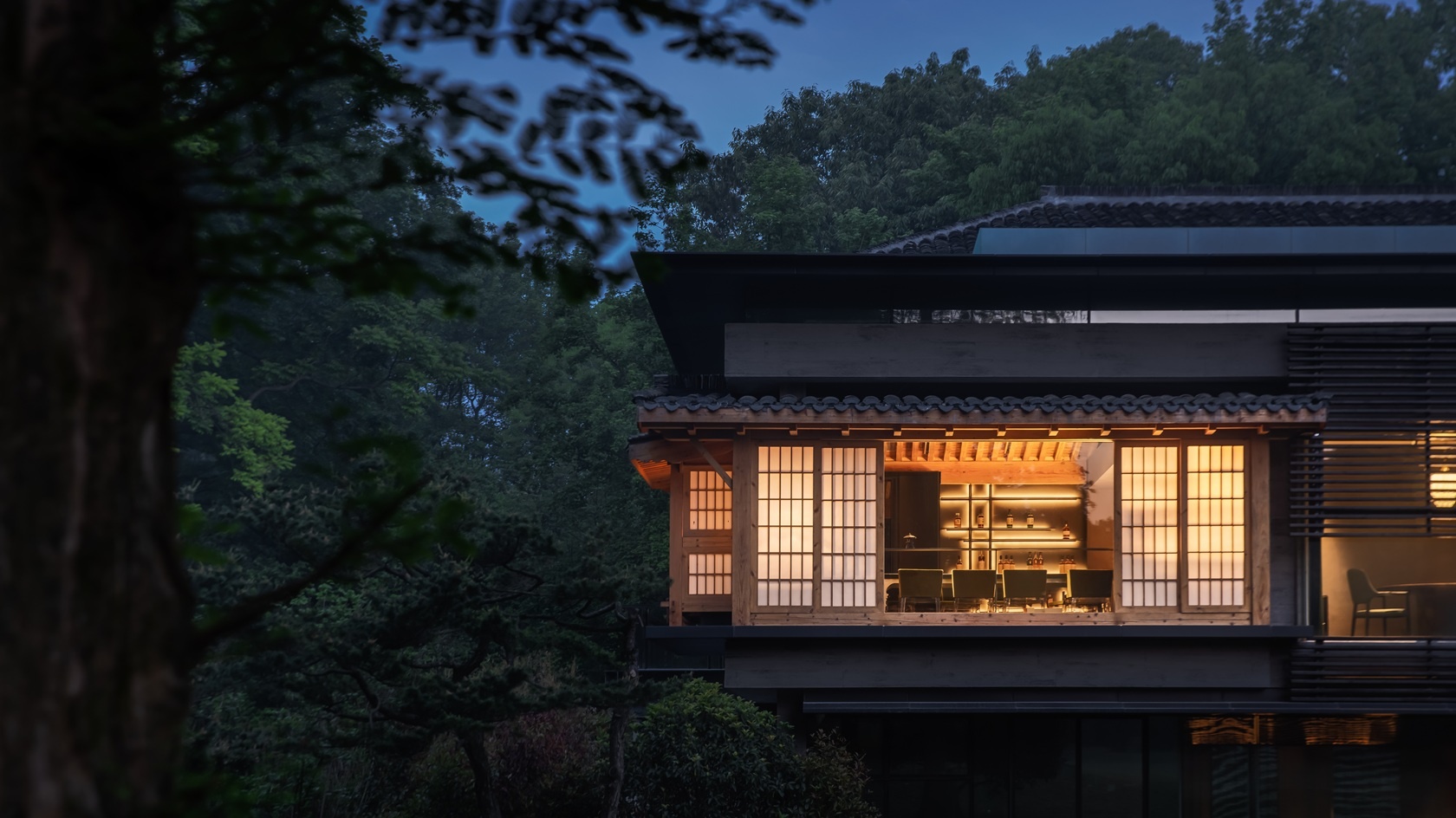 如院餐厅丨中国杭州丨刘荣禄国际空间设计等多家公司-0