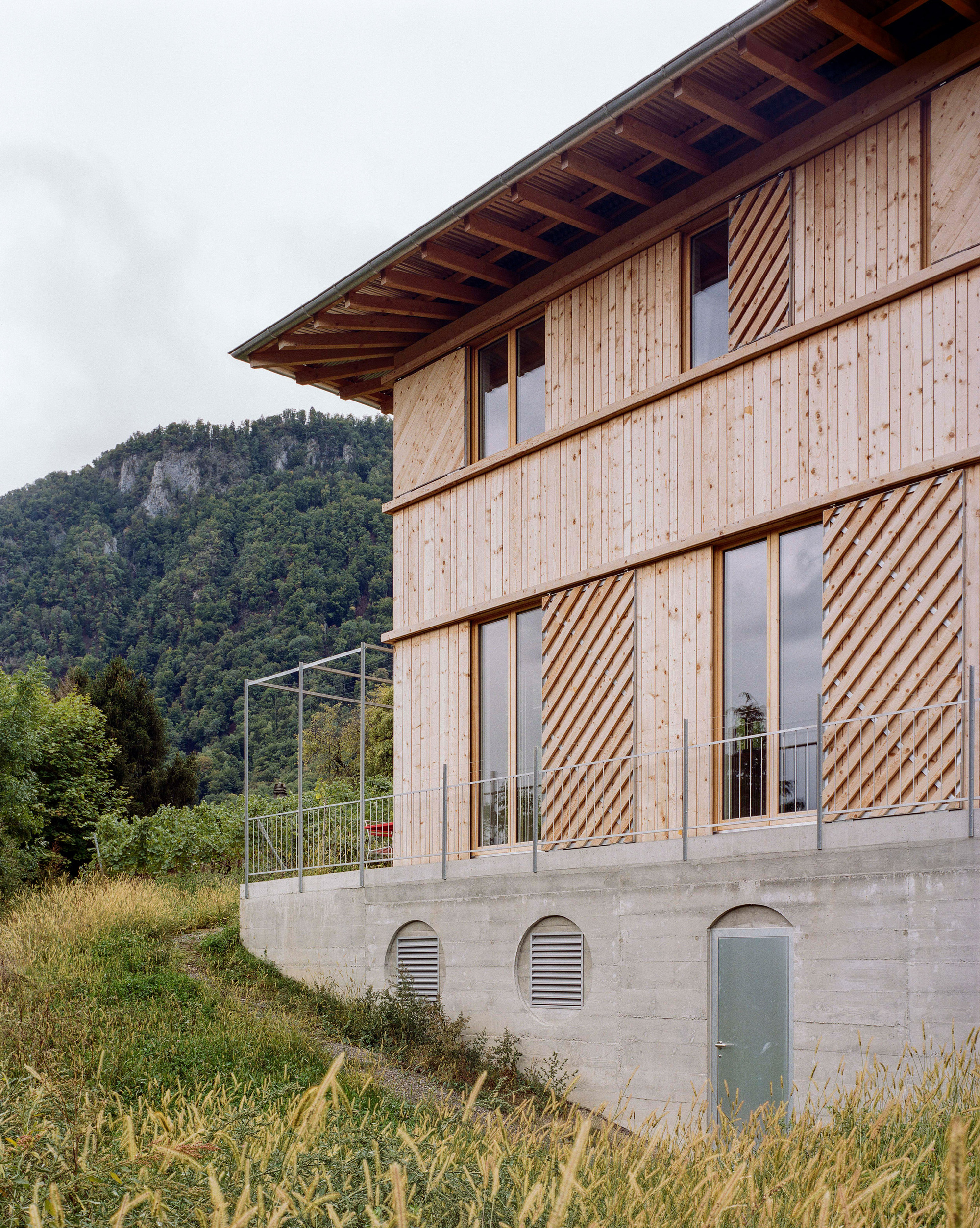 葡萄园中的房子丨瑞士-13