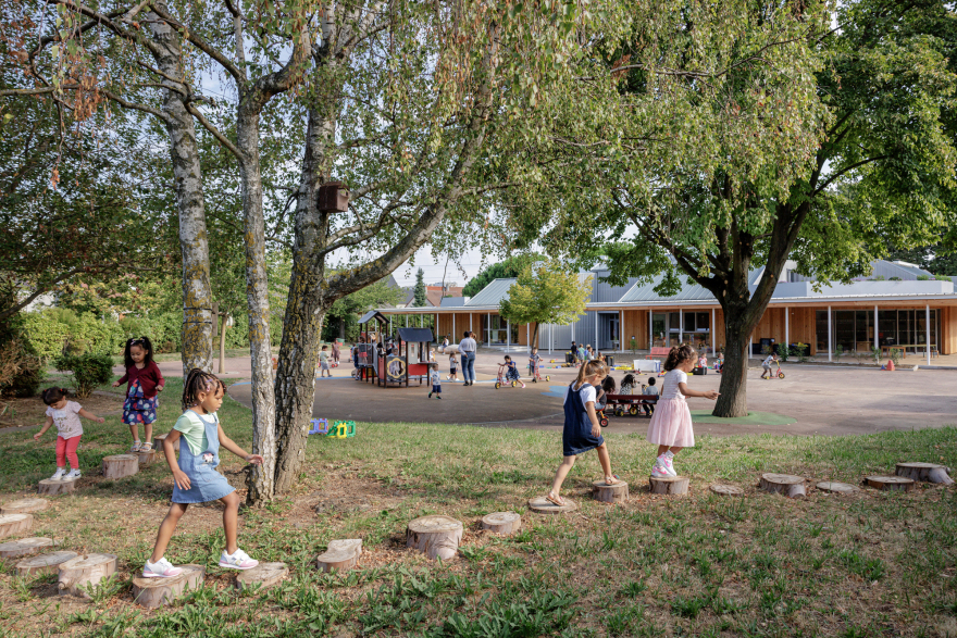 雅克·吉尔伯特科莱托儿所翻新项目丨法国-26