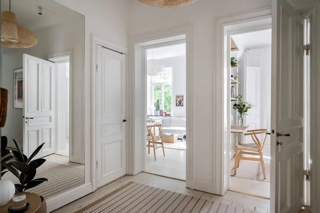 明亮温馨的北欧风格公寓设计-25