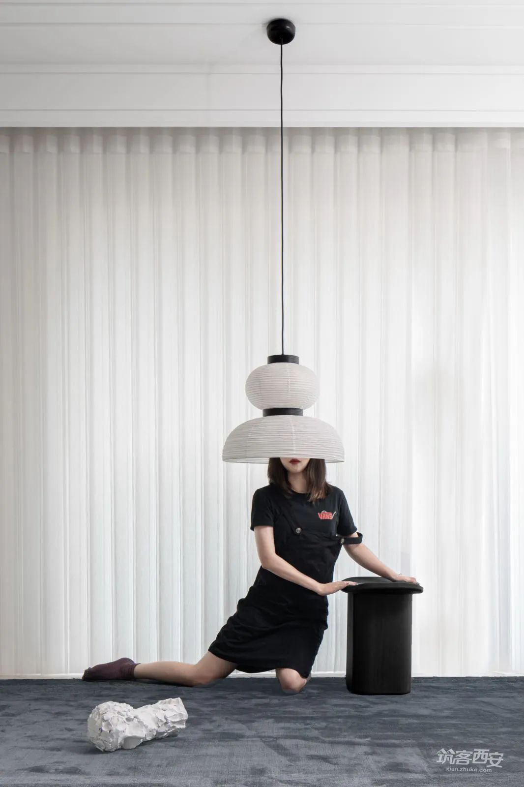 颠覆融创精装修,欧阳子泫打造“桃影拾光”新生住宅-111