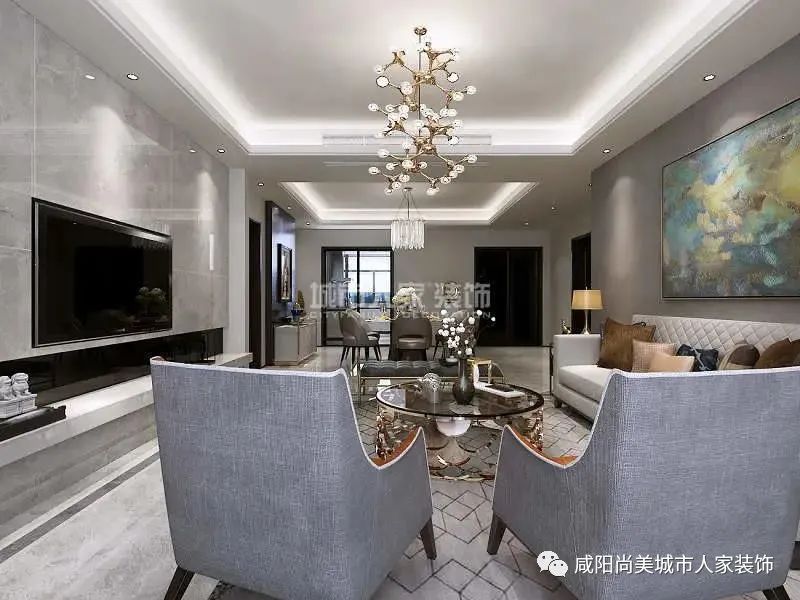 150㎡现代风格,轻松自在的家居艺术-8