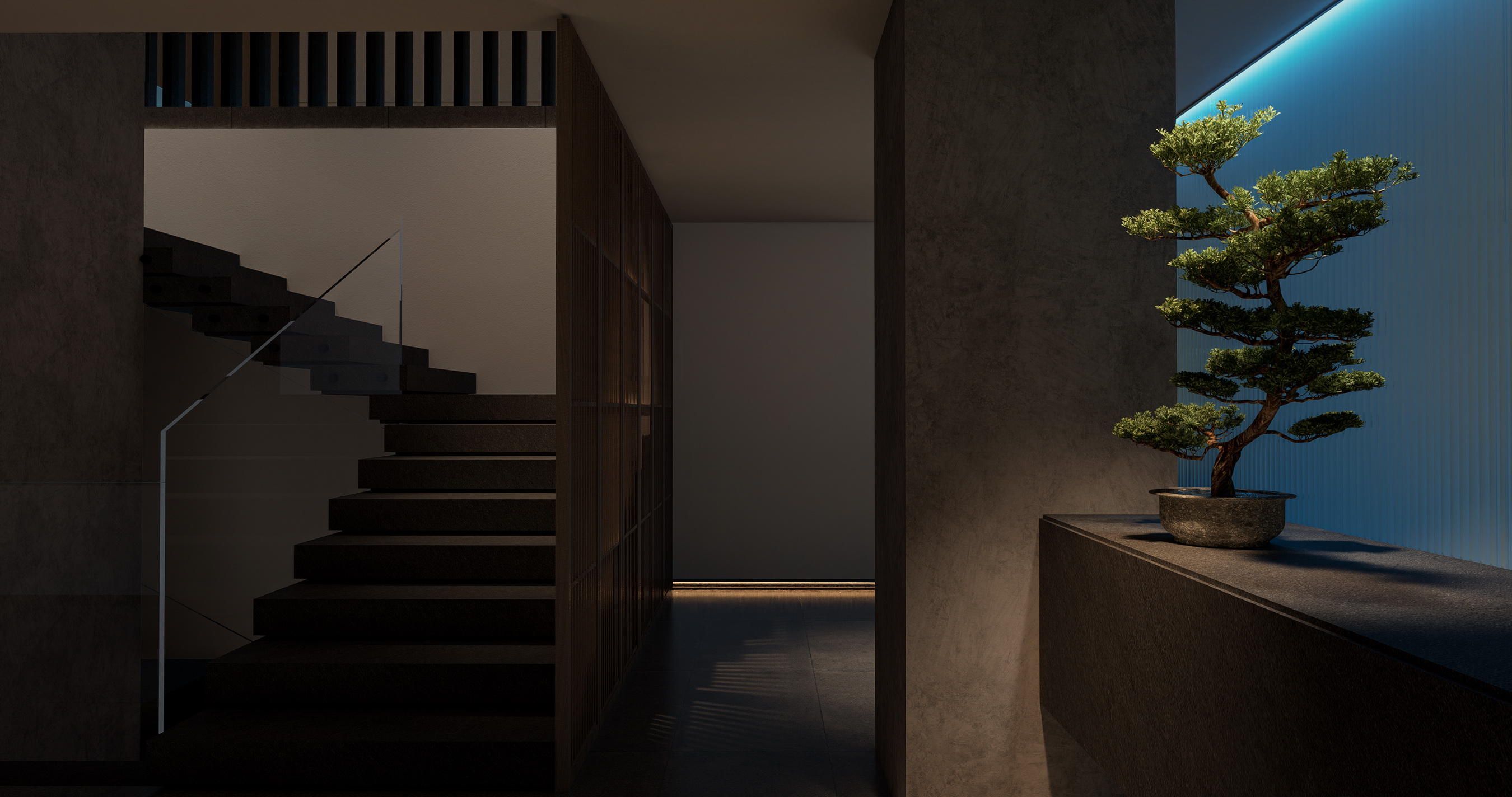 万境壹空·朝花夕拾私人茶会所空间设计丨万境壹空美学设计师-17