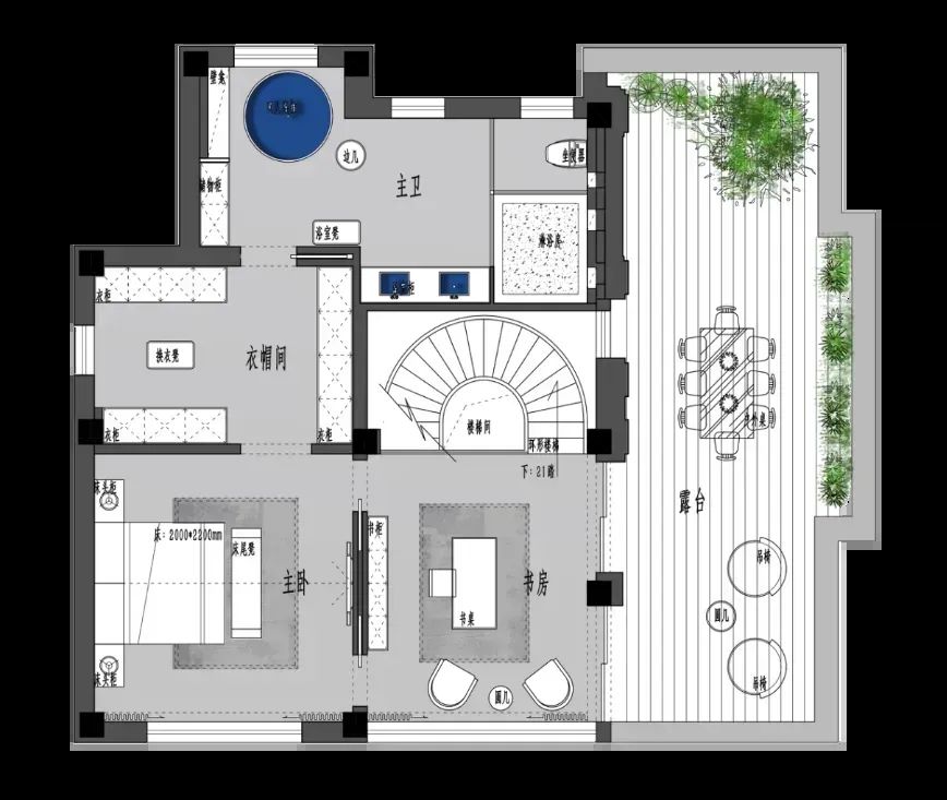 600㎡轻奢豪宅，都市新贵的正确打开方式！-50