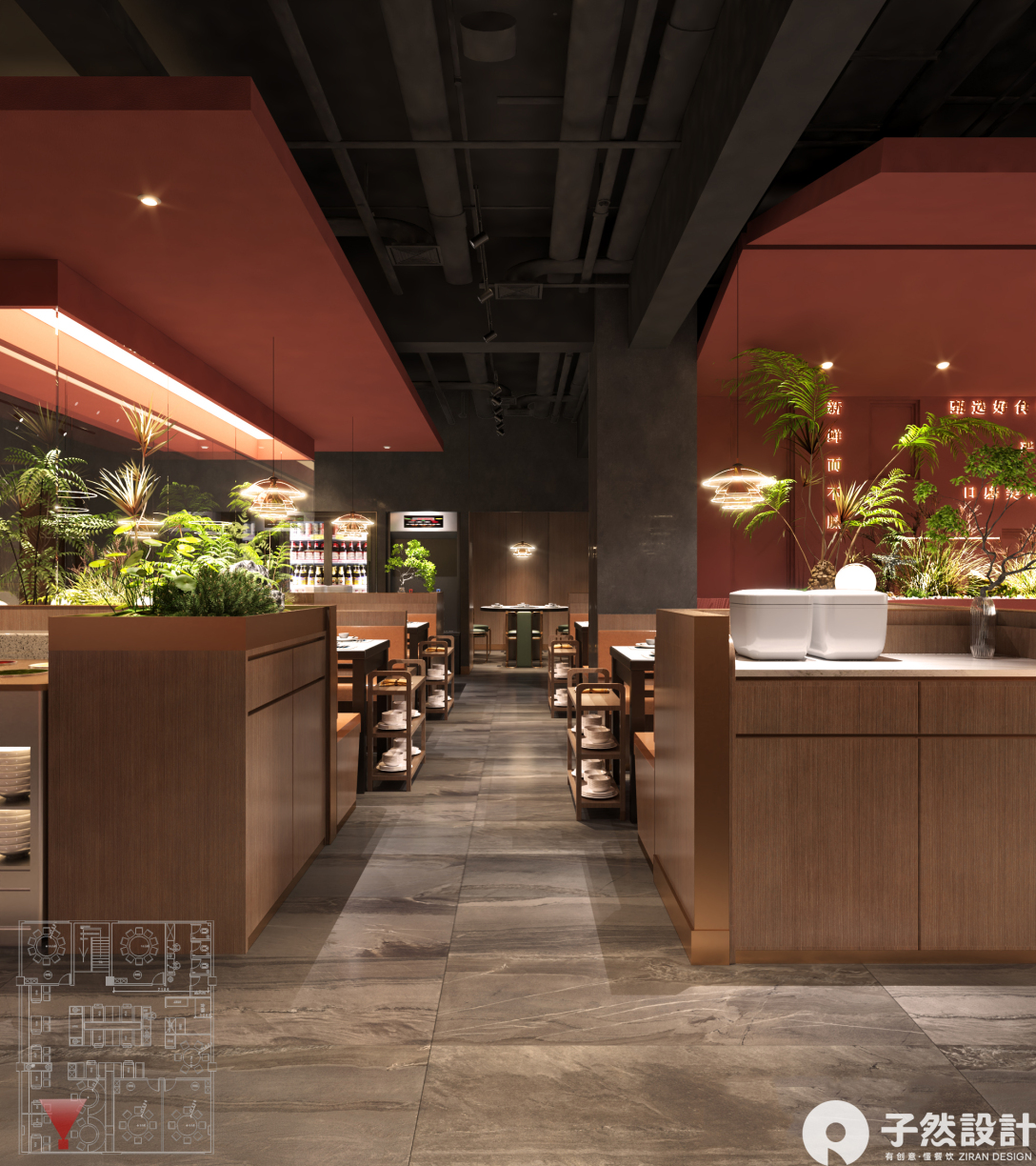 盛源川香鱼火锅建国路店丨中国连云港丨子然设计-27