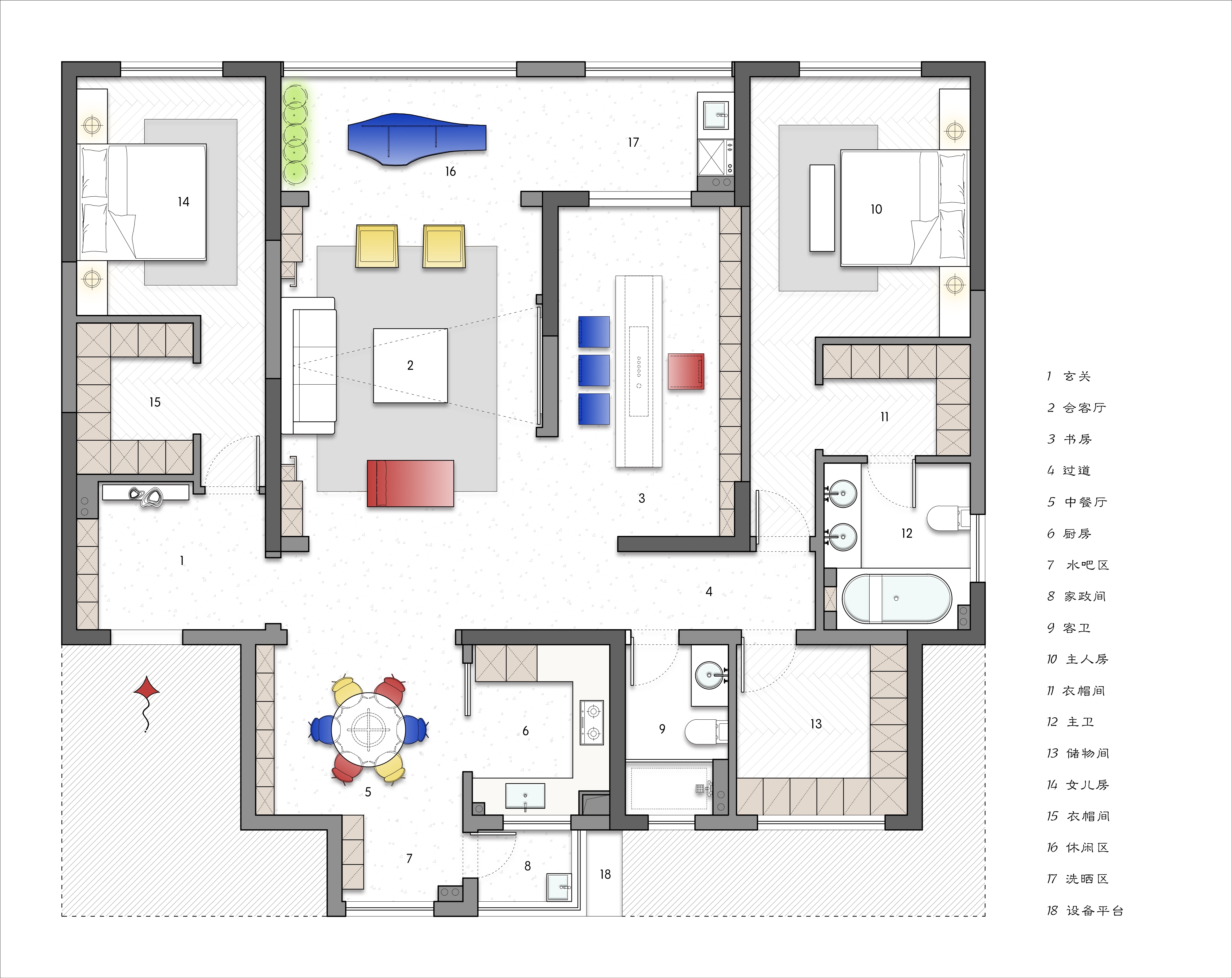 阅尽繁华,回归淡然丨中国江苏丨星艺装饰全案设计中心-42