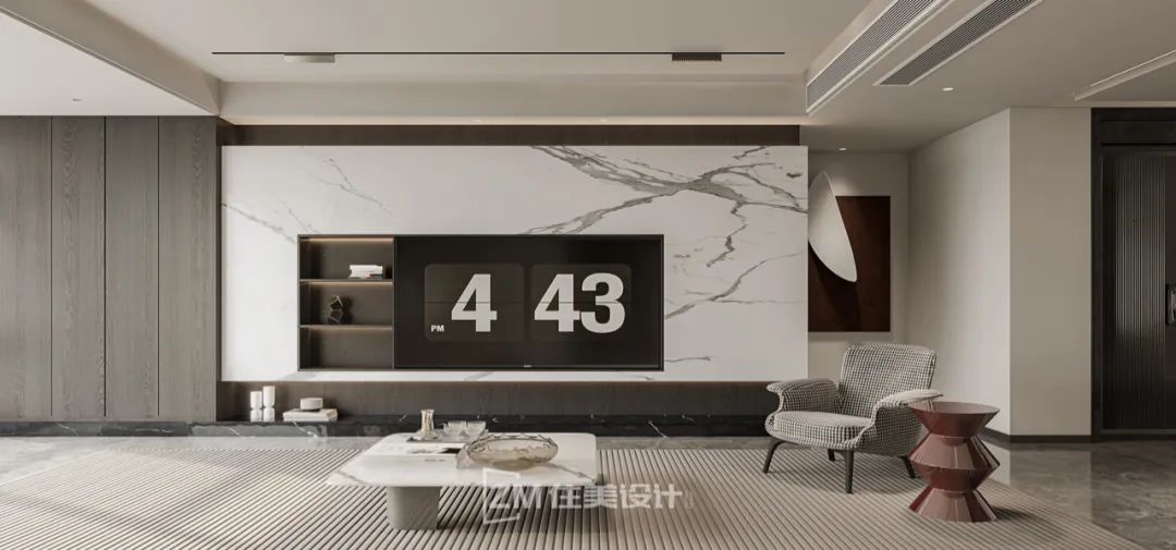 初沐 · 意式极简的梅溪华府住宅设计丨中国长沙丨住美设计-27