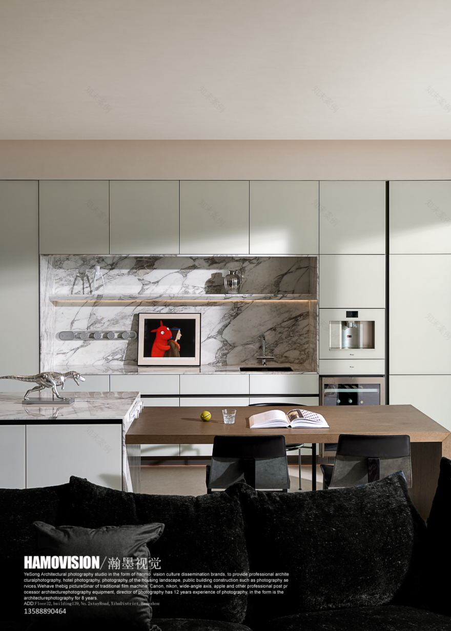 池陈平设计×私宅案例·梁振兴摄影|钱塘江畔“流动感”的生活哲学-58