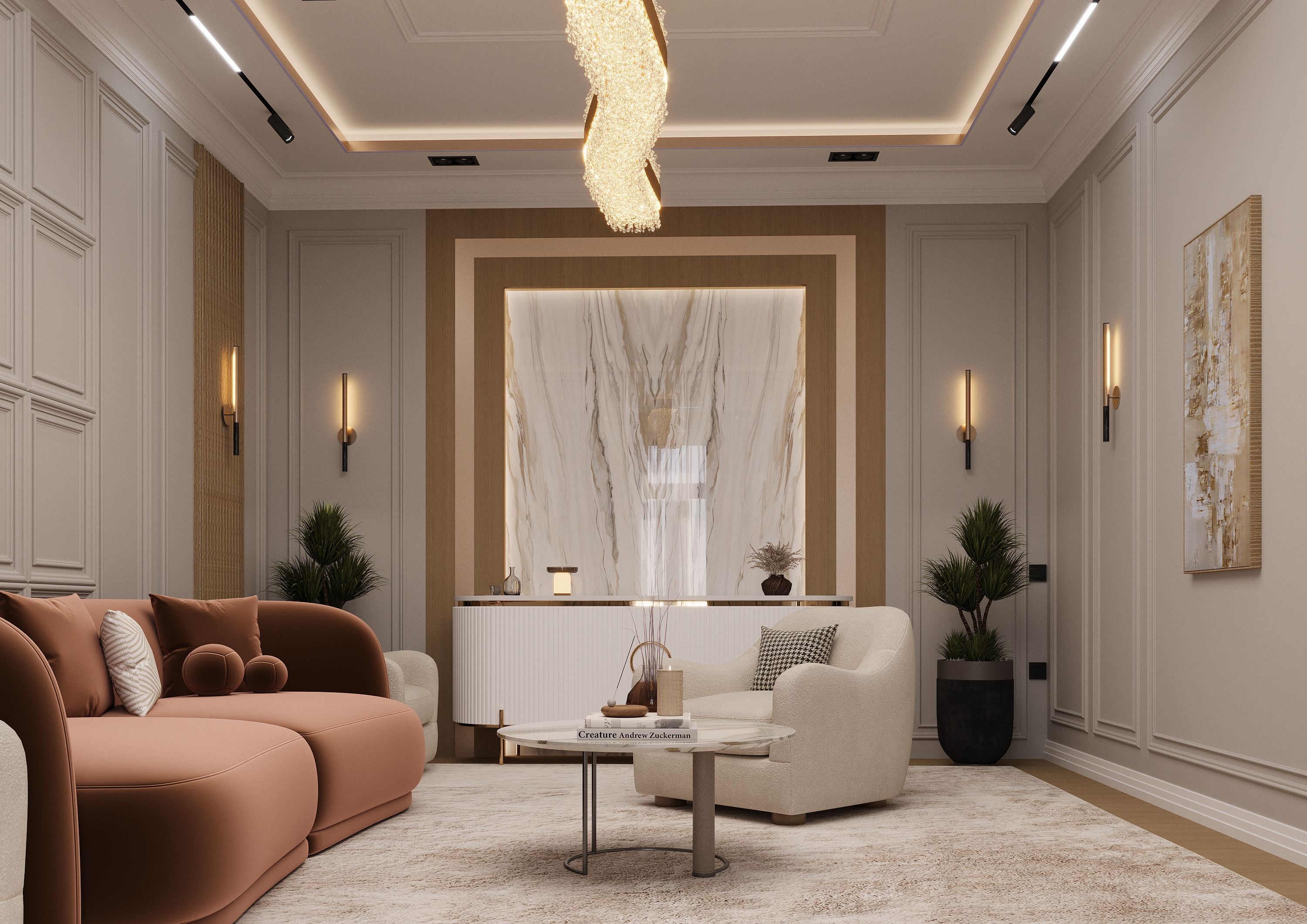 Dining room neoclassical design-6