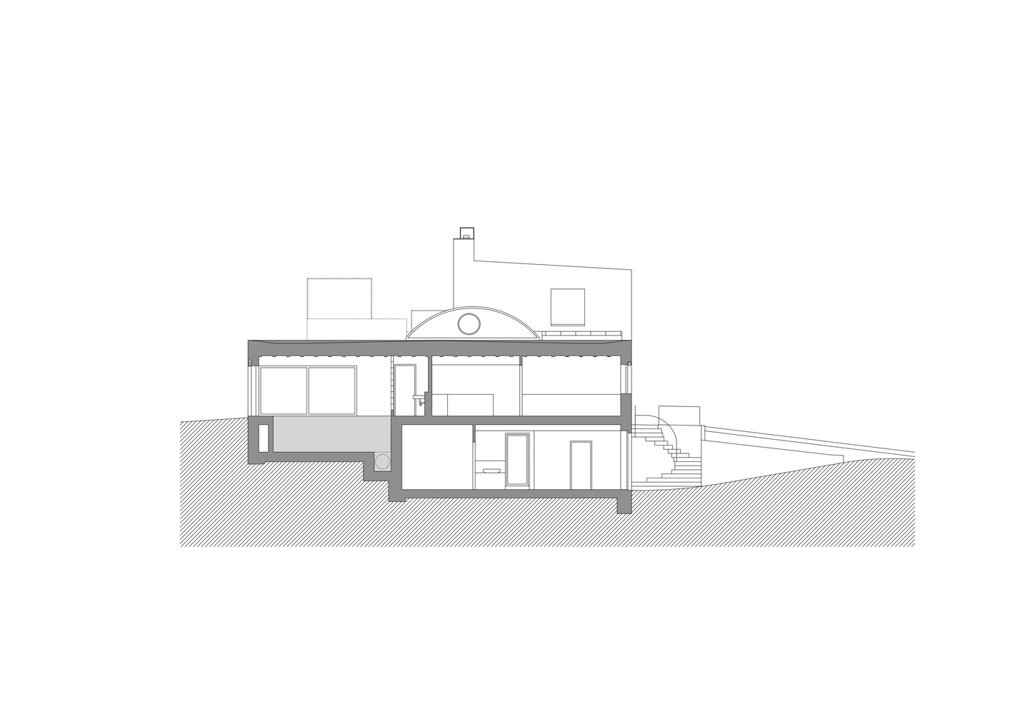 捷克 Benešov 家庭别墅，绿色环绕中的生活空间-43
