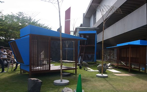 スタジオ・ムンバイ@ギャラリー間・東京国立近代美術館「夏の家」-6