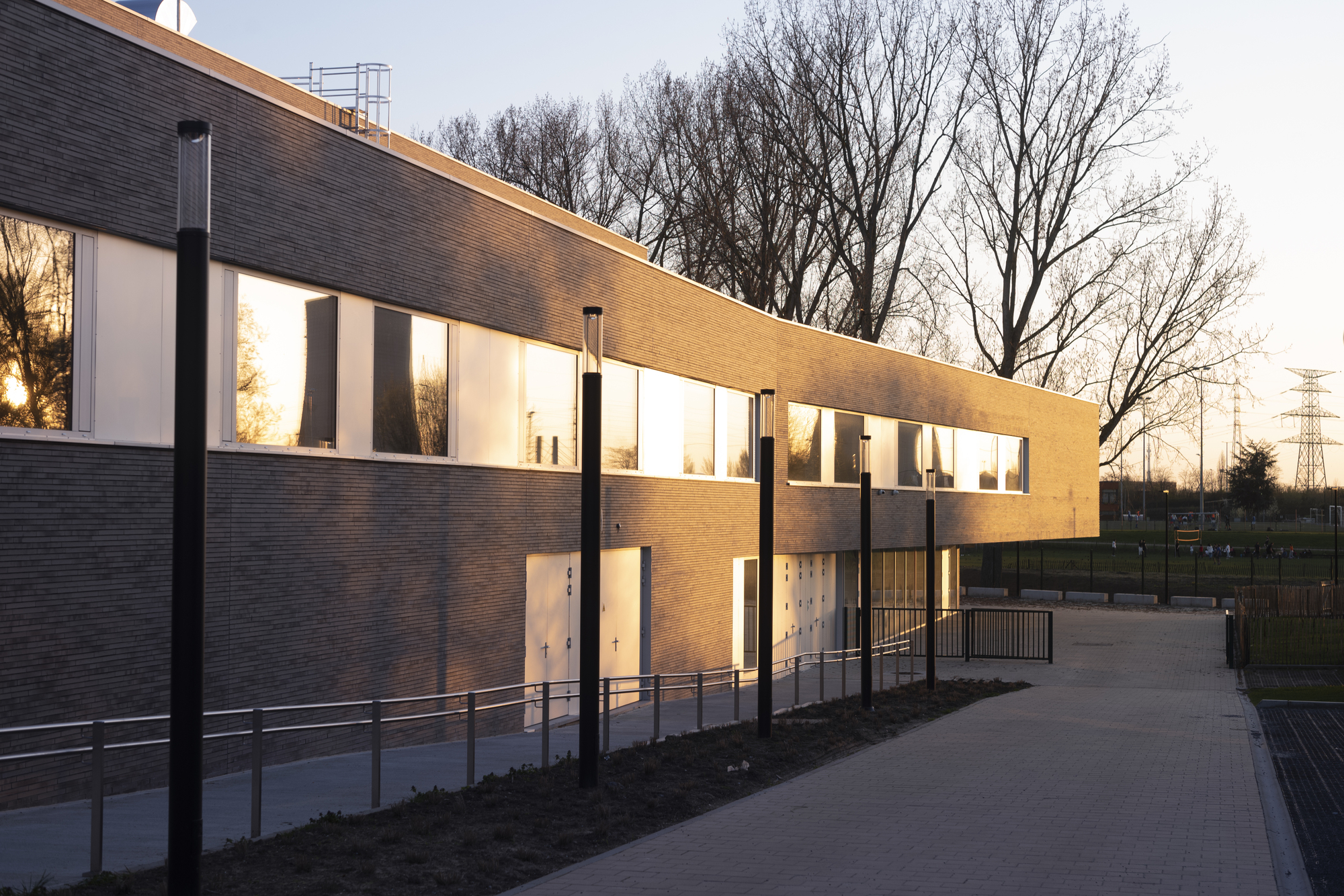 Groupe Scolaire Parc du Bempt 学校丨比利时丨zigzag architecture + Altiplan-41