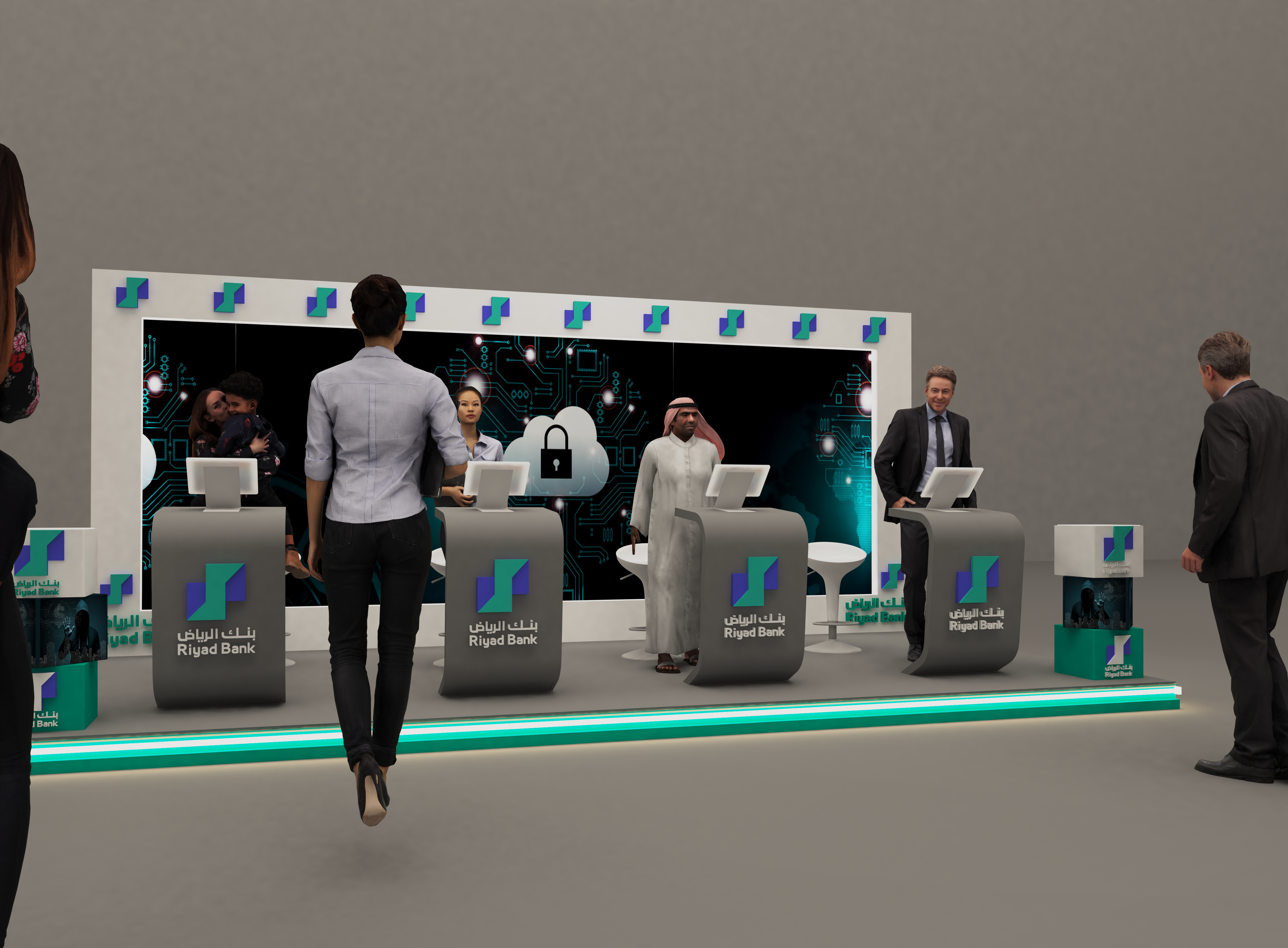 Riyadh Bank Booth-5