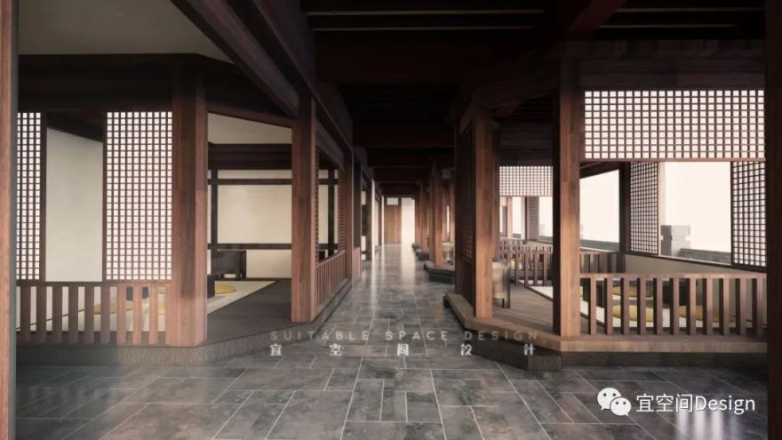 秦风茶楼丨中国咸阳丨宜空间-14