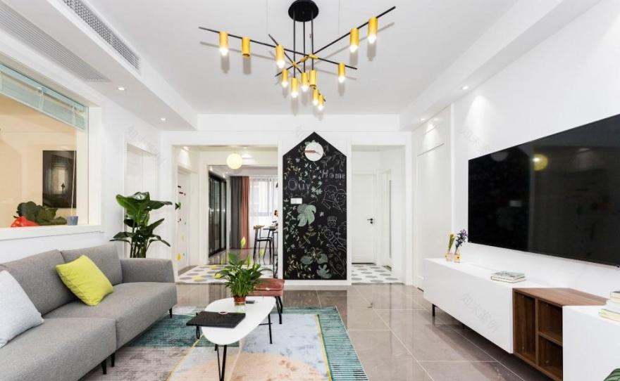 合肥 123 平米洋房室内设计案例,打造轻装修重装饰的理想家-15