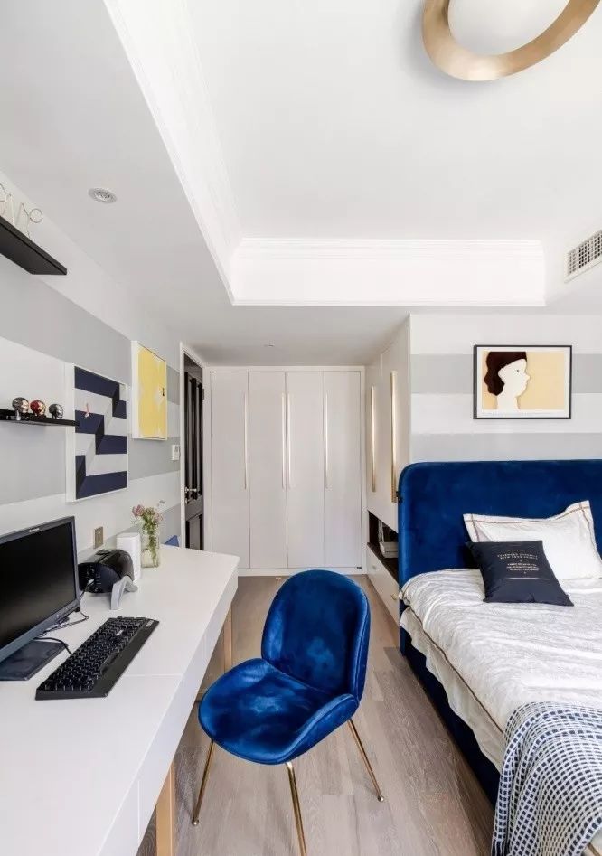 124㎡水瓶座潮流混搭家居，演绎现代法式浪漫生活-78