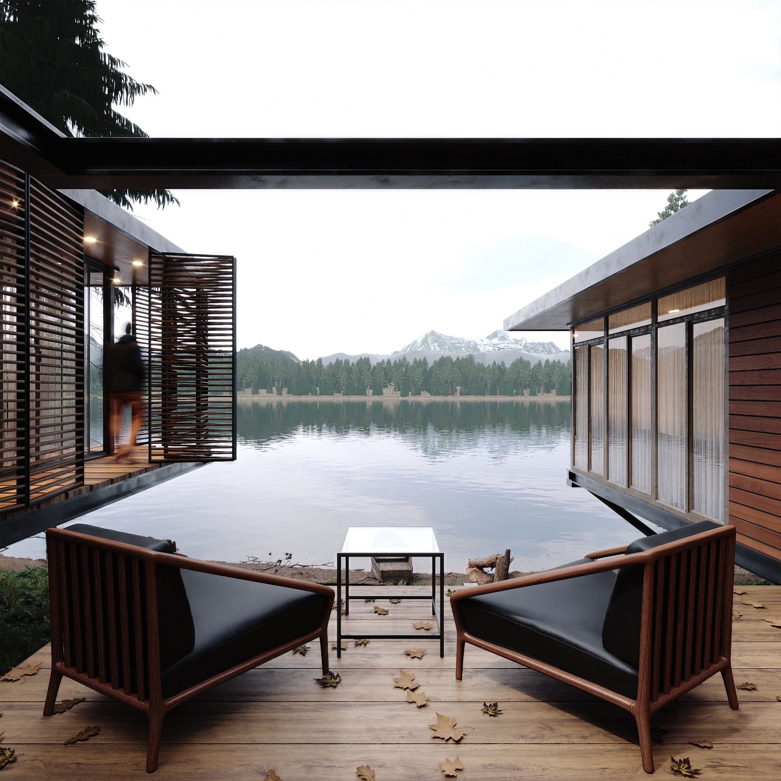 芬兰穆拉察洛的山间住宅丨芬兰-7