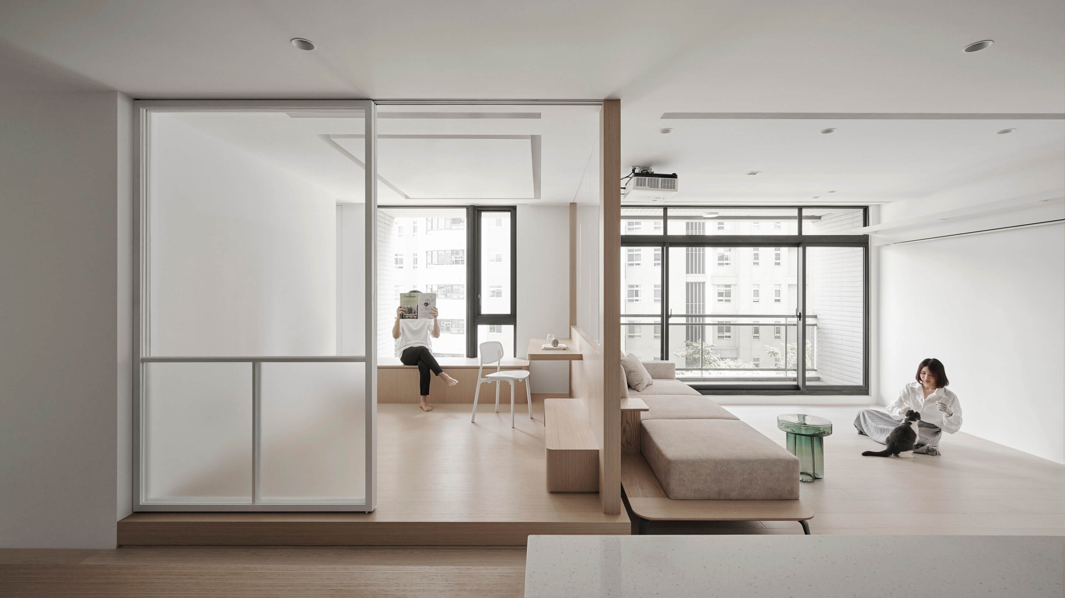 缭绕时时 通透开放的家丨寓子设计-23