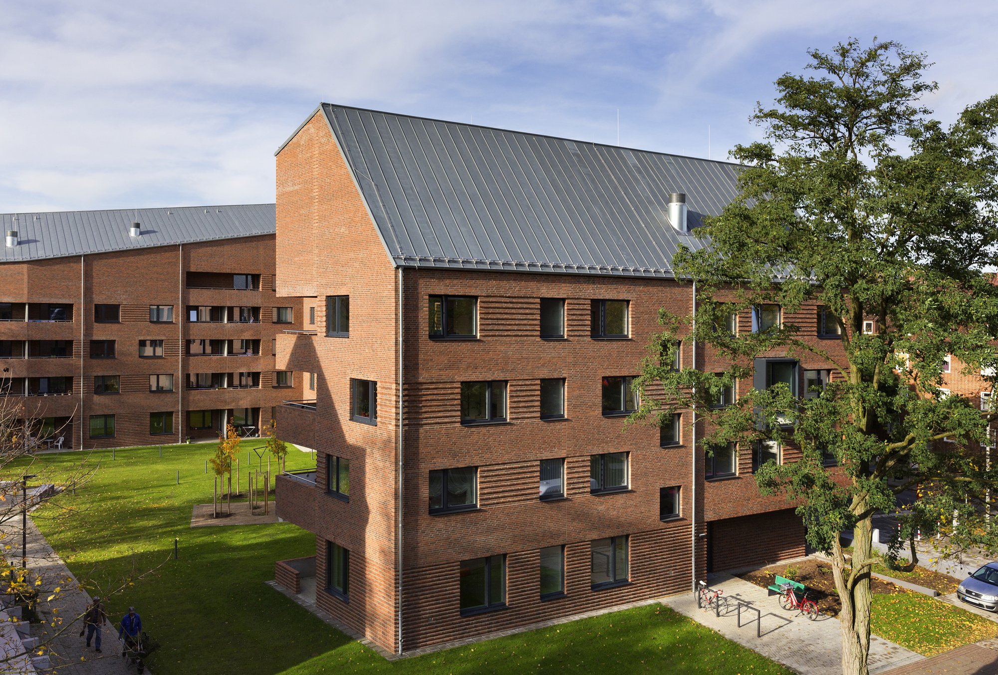 汉堡 Quarter of Nations 住宅区丨Gerber Architekten-28