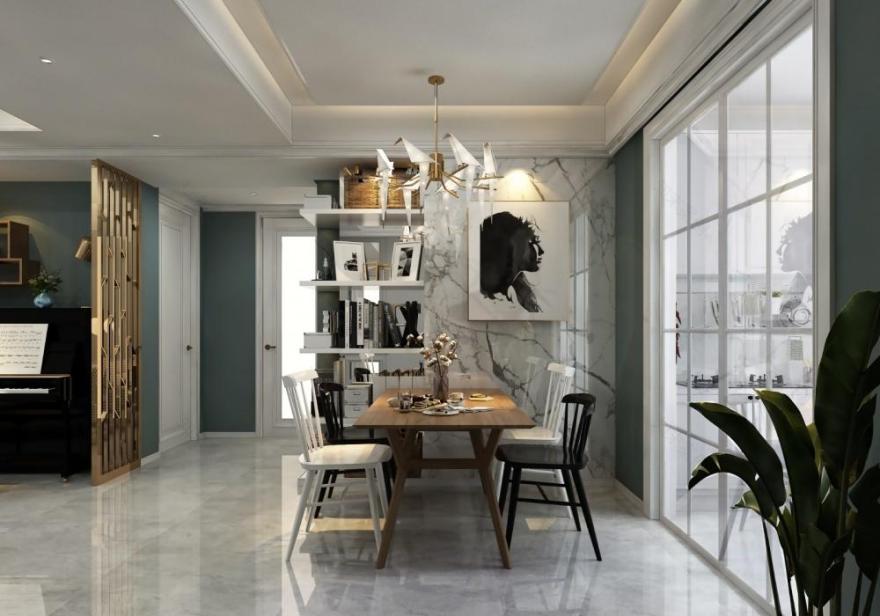 沈阳五彩阳光城私宅 | 现代北欧风格的人性化设计-2