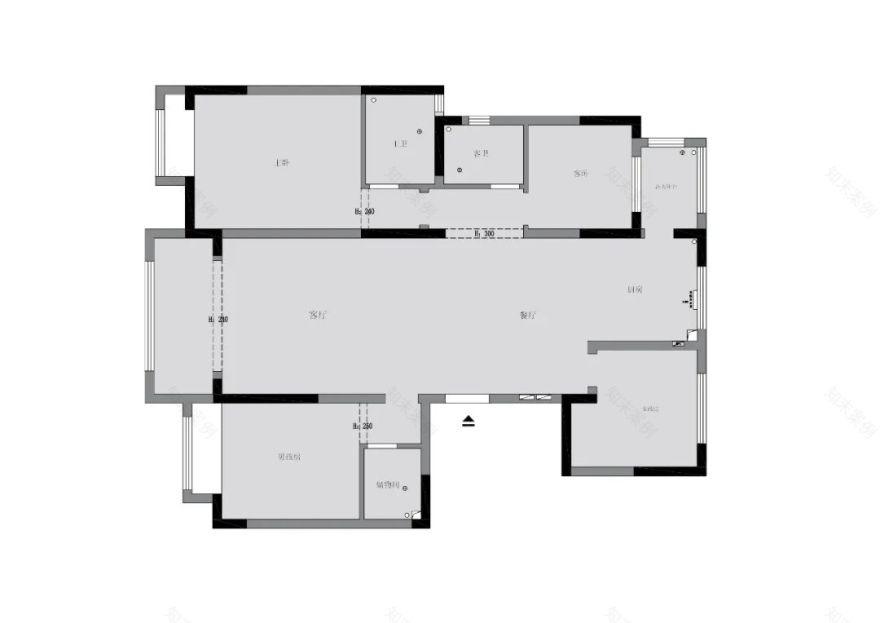 水岸绿洲 · 打造温馨住宅空间丨洛阳市洛龙区无间空间设计工作室-13