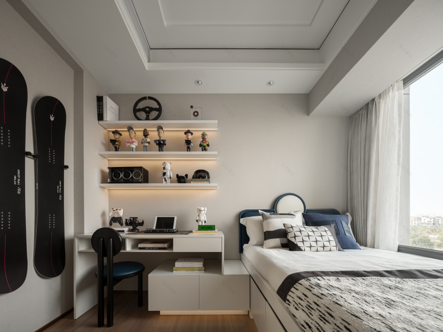 顺德海心明月样板间丨中国佛山丨深圳GNU金秋设计-26