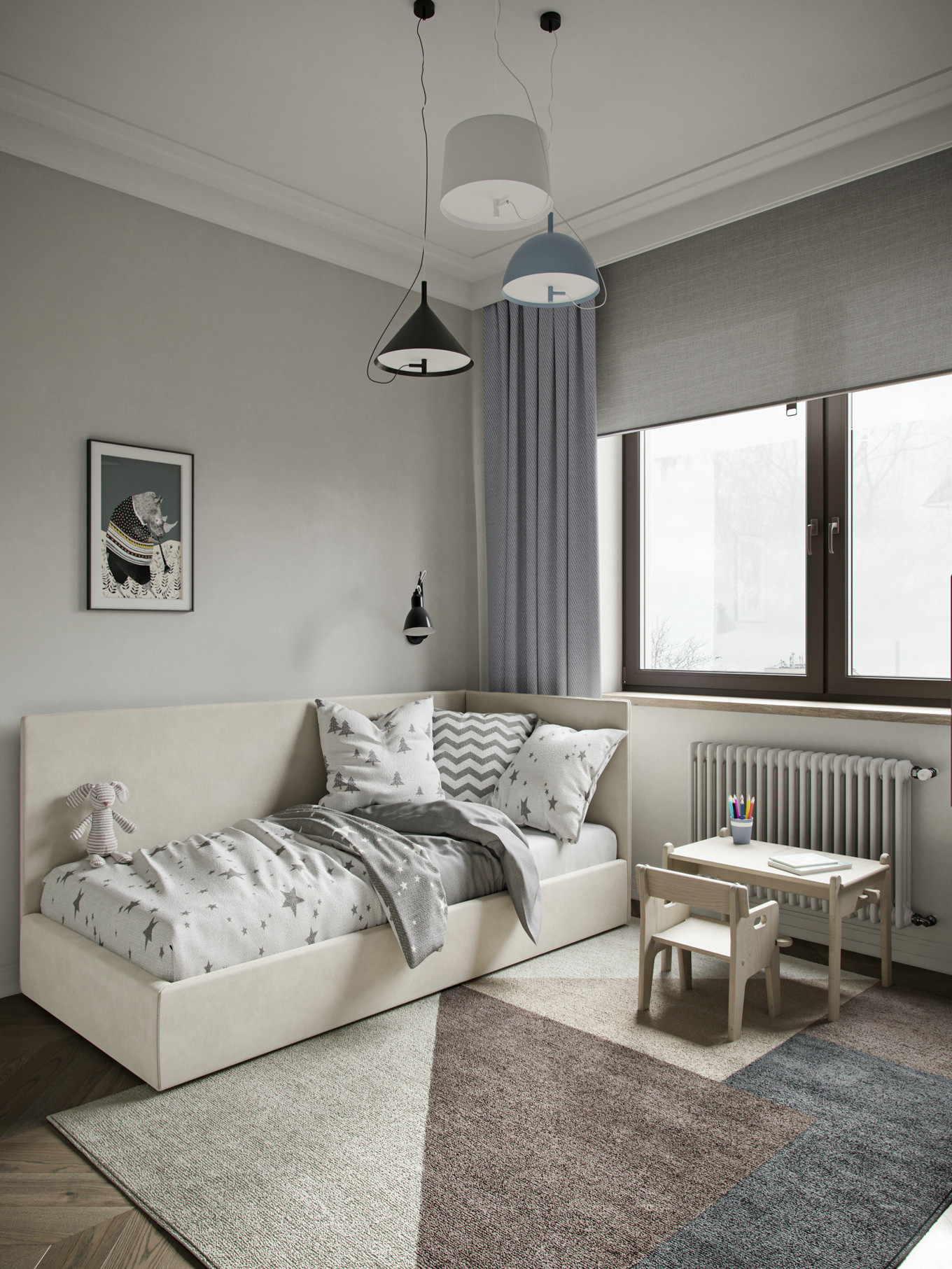 北欧极简风 | 融合大自然灵性的室内设计-38