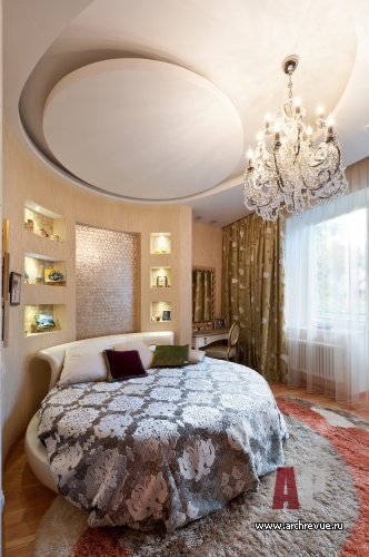 尼古拉山上带花卉主题的新艺术风格别墅室内设计丨Серов Егор-34