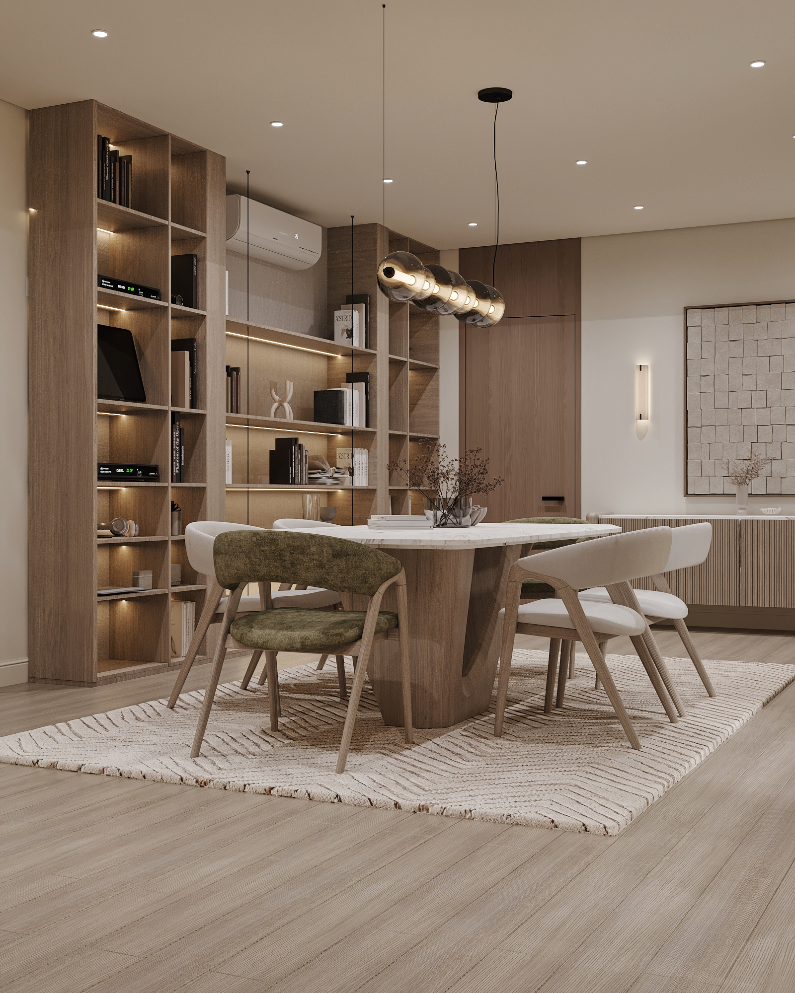 家庭区域 + 餐饮设计丨IB Design Studio-21