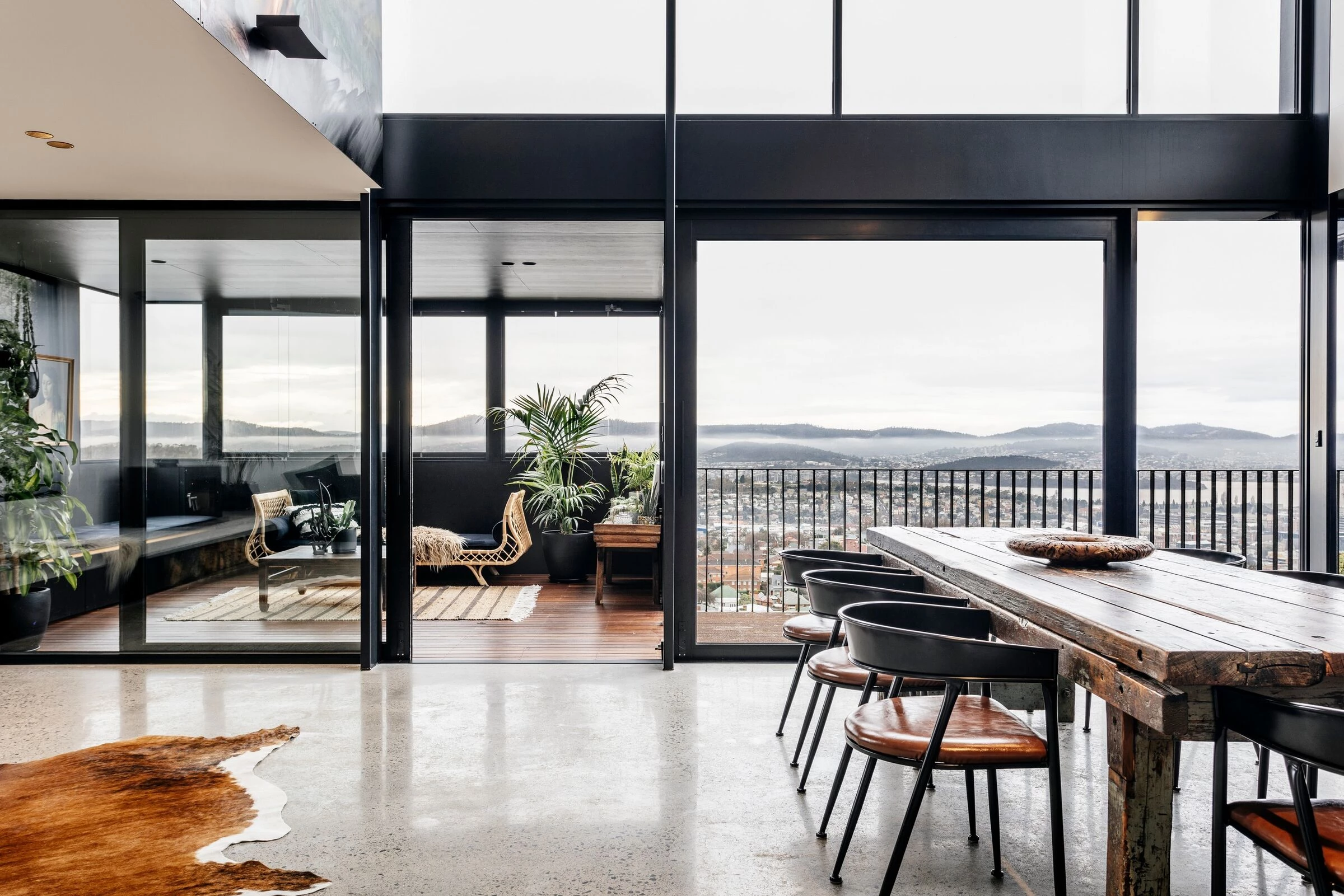 澳大利亚霍巴特 Knocklofty 住宅，打造现代仓库风格家庭空间-18