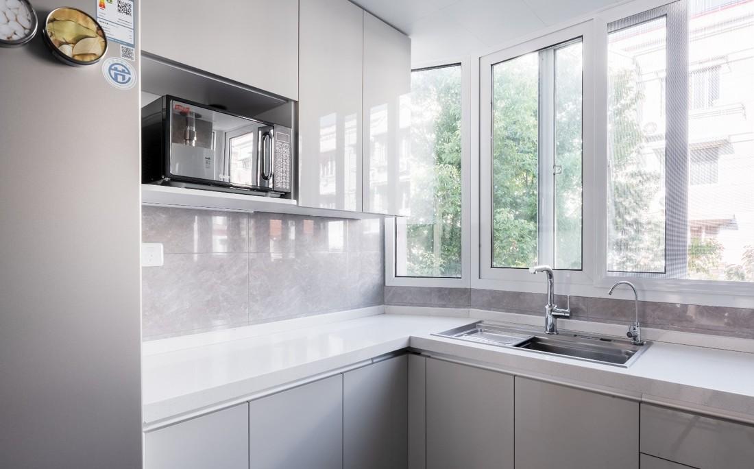 小户型 Spring 玄关餐厅厨房一体化设计-40