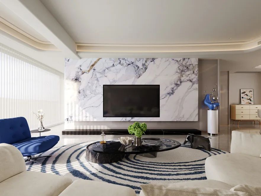 210㎡现代轻奢丨江山印·云玺丨中国阳江丨纵向·空间设计-9