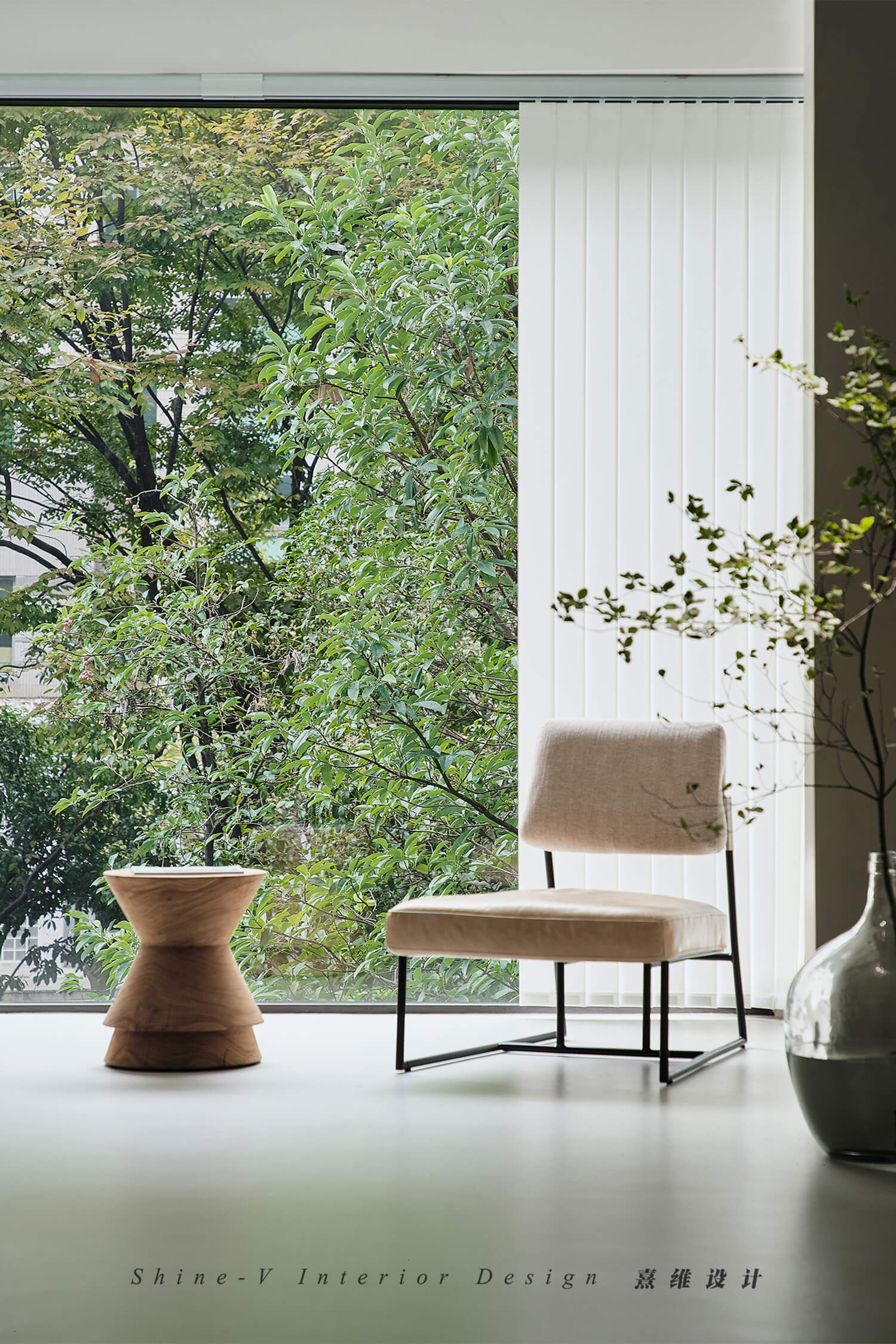 熹维设计 · 解放空间,看常规户型如何演绎轻复古的优雅与浪漫-0