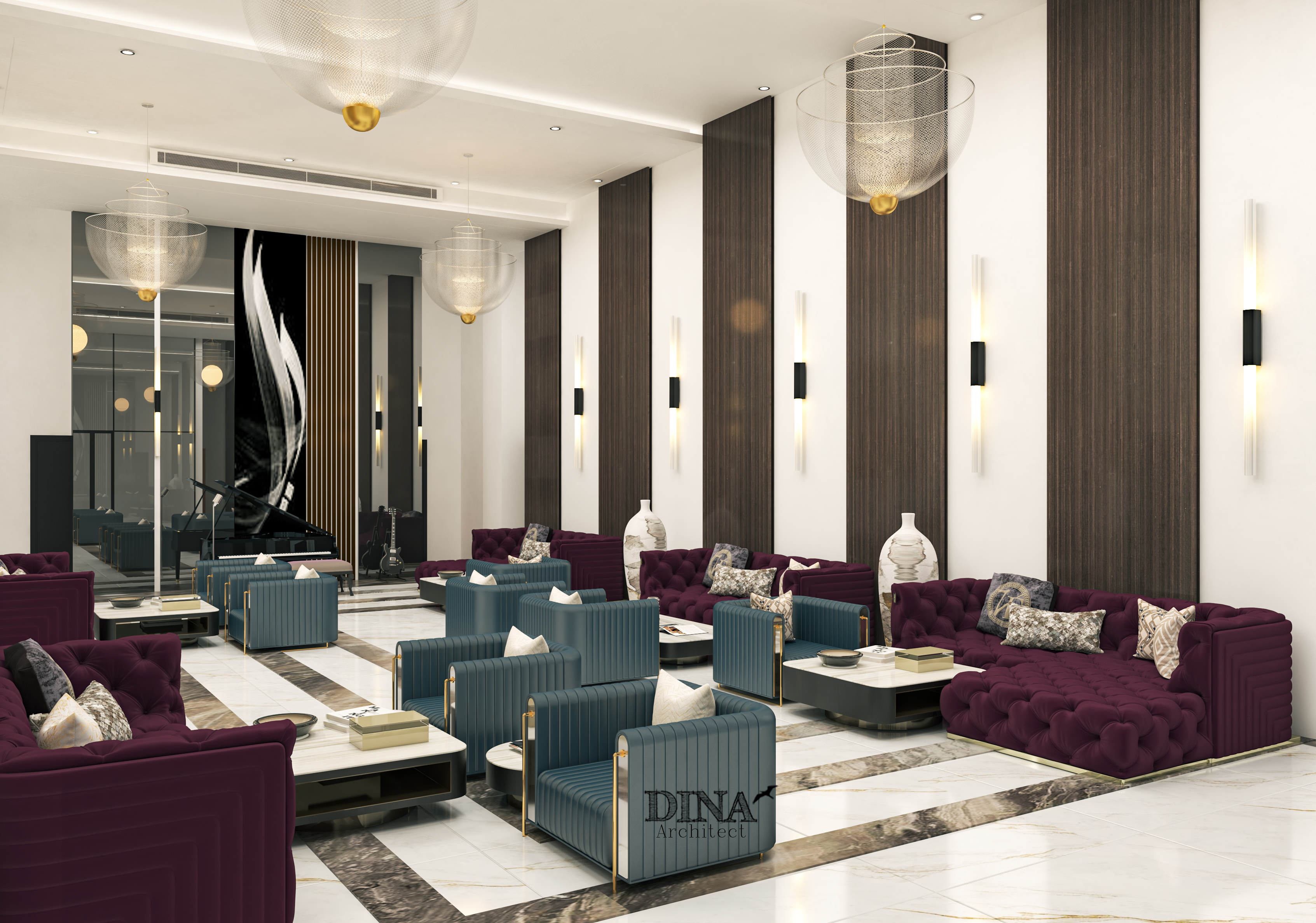 吉达万豪酒店丨Almamlka design-12