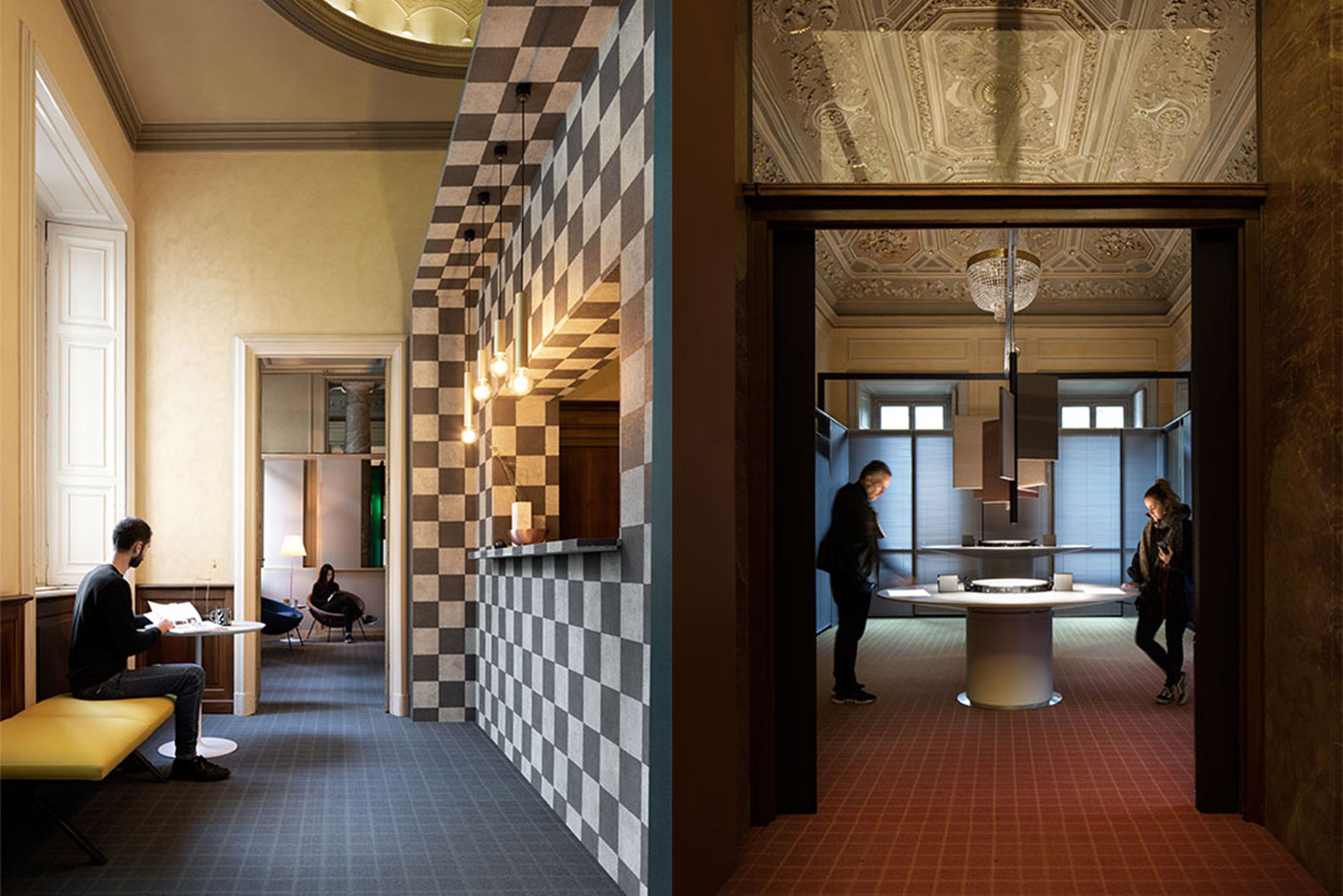 米兰博瓦拉宫的“Elle Decor at work”展览 · 现代工作空间的新诠释-12