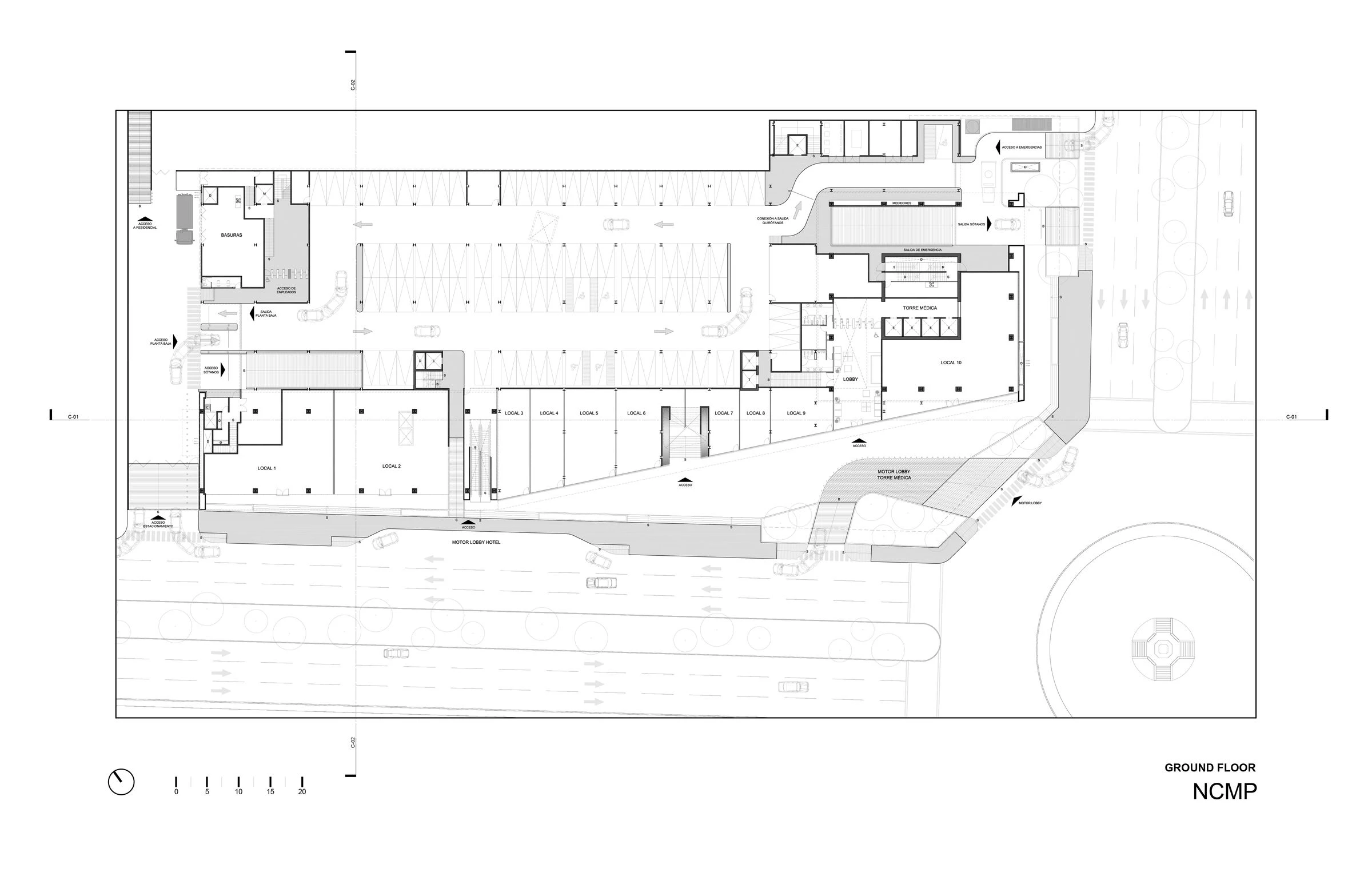 新城市医疗广场丨墨西哥蒂华纳丨CRAFT Arquitectos-21