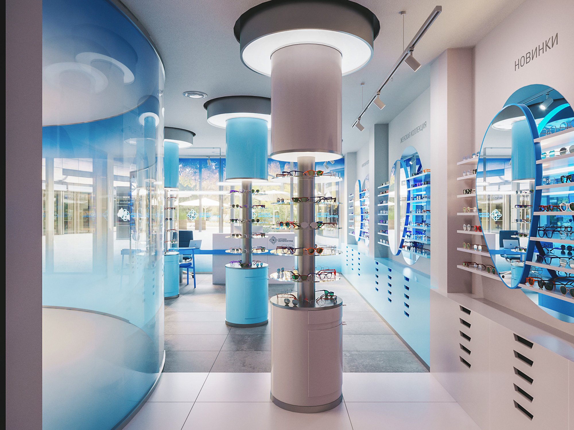 Interoptica 眼镜店室内设计丨俄罗斯鄂木斯克-5