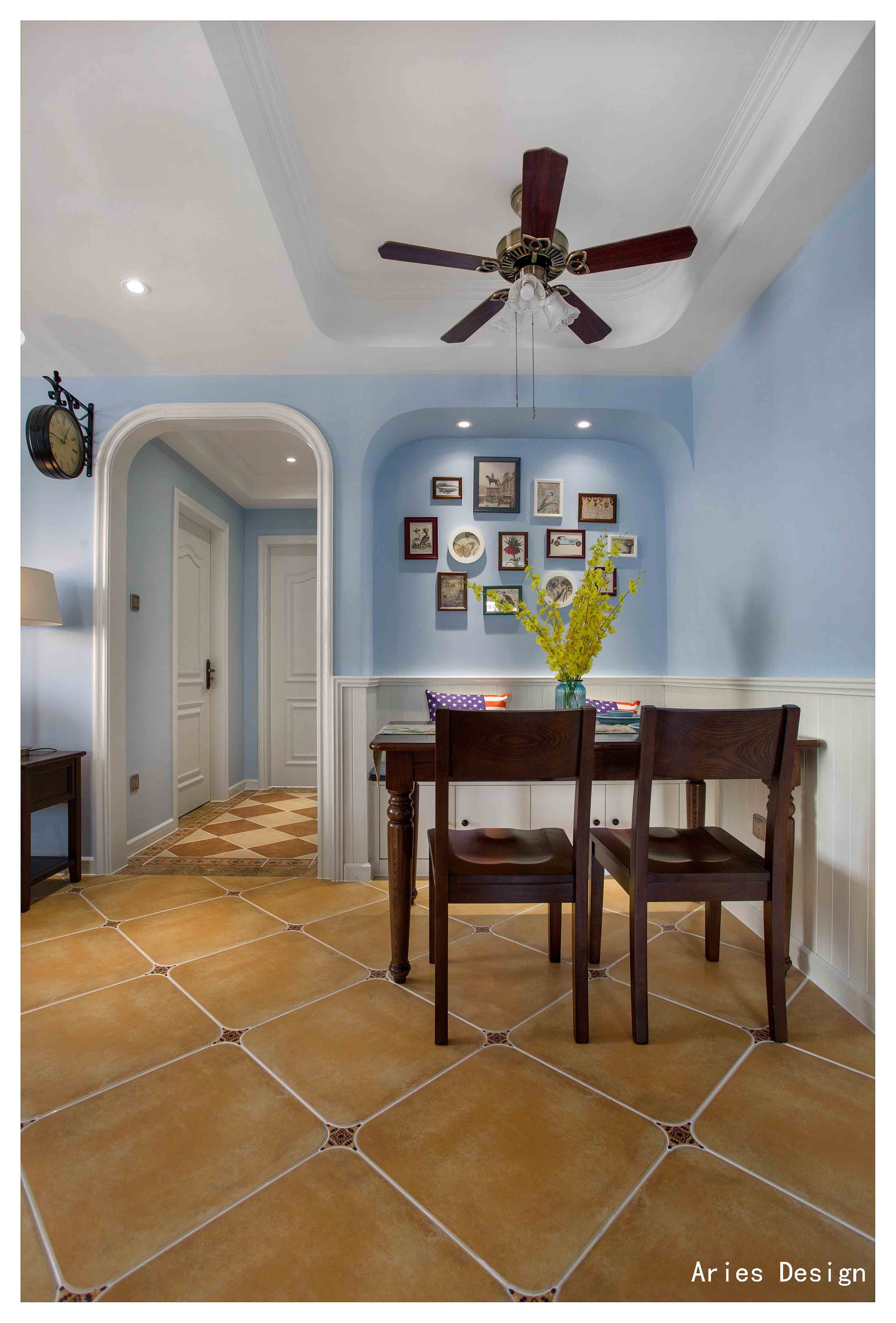 中海寰宇天下【宁波】·杨多来打造 110 平小美式温馨家居-34