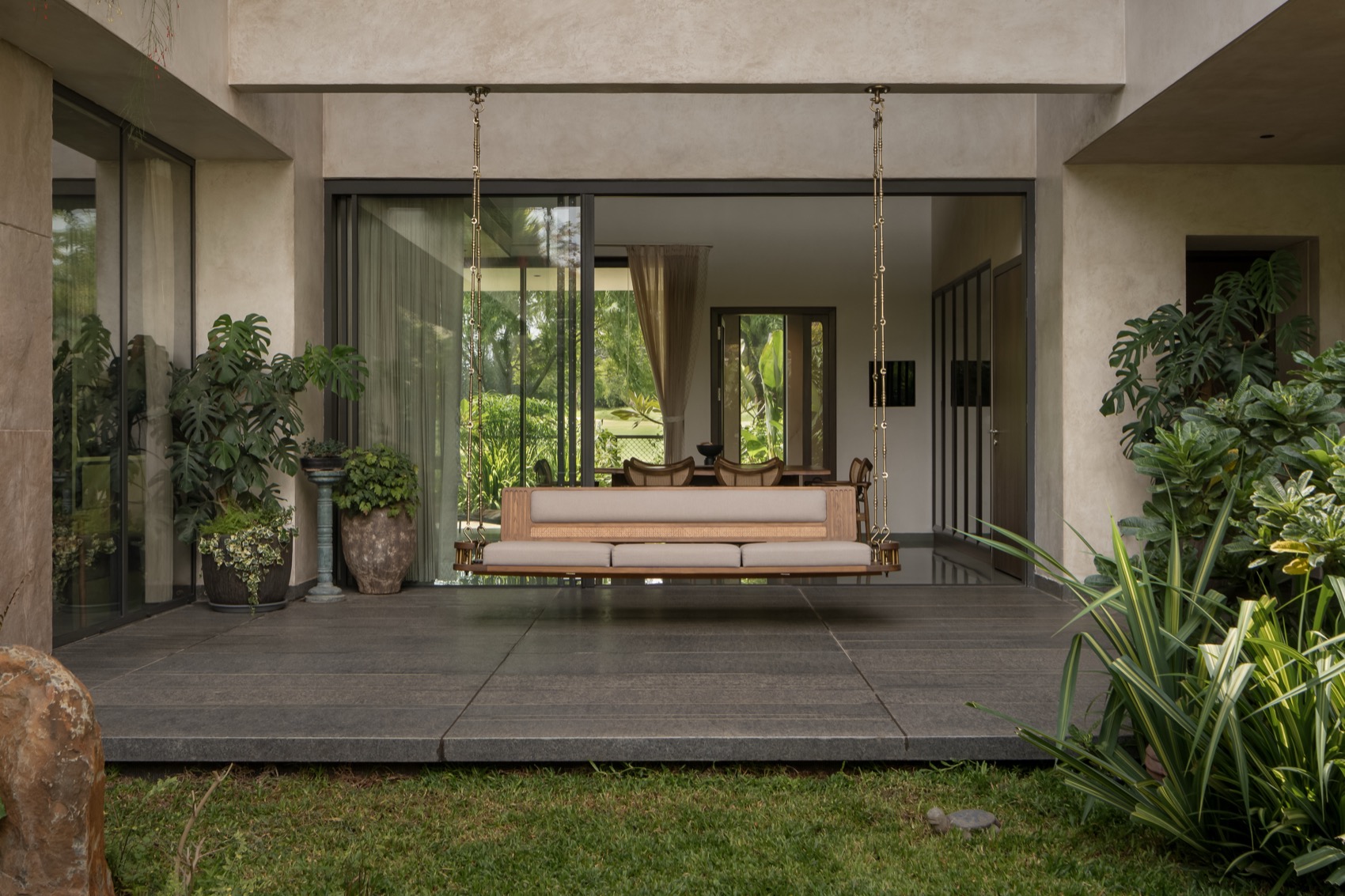 度假别墅丨印度班加罗尔丨4Brick Studio-38