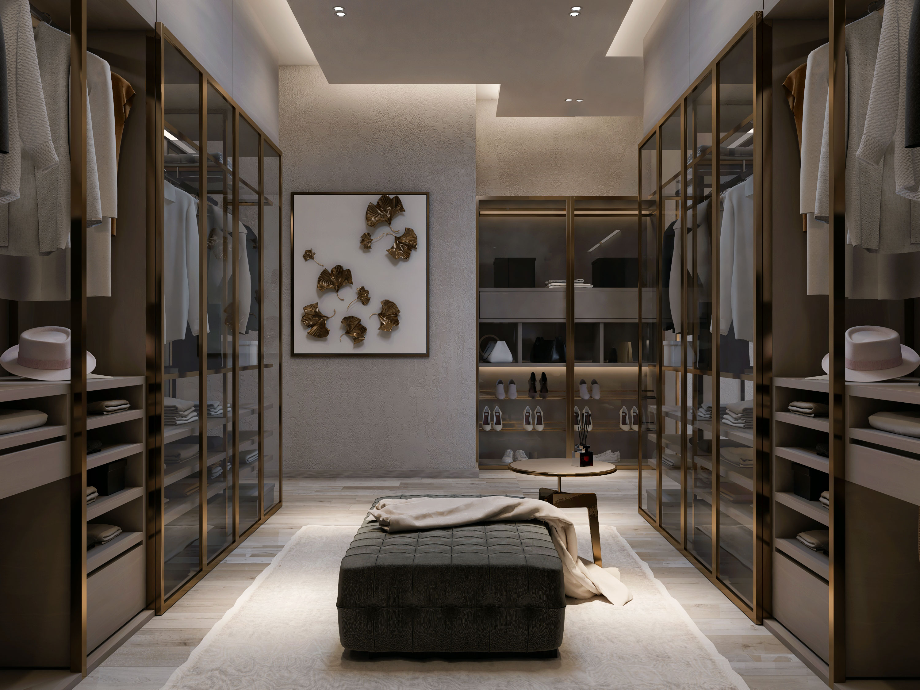 luxury master bedroom and dressing-11