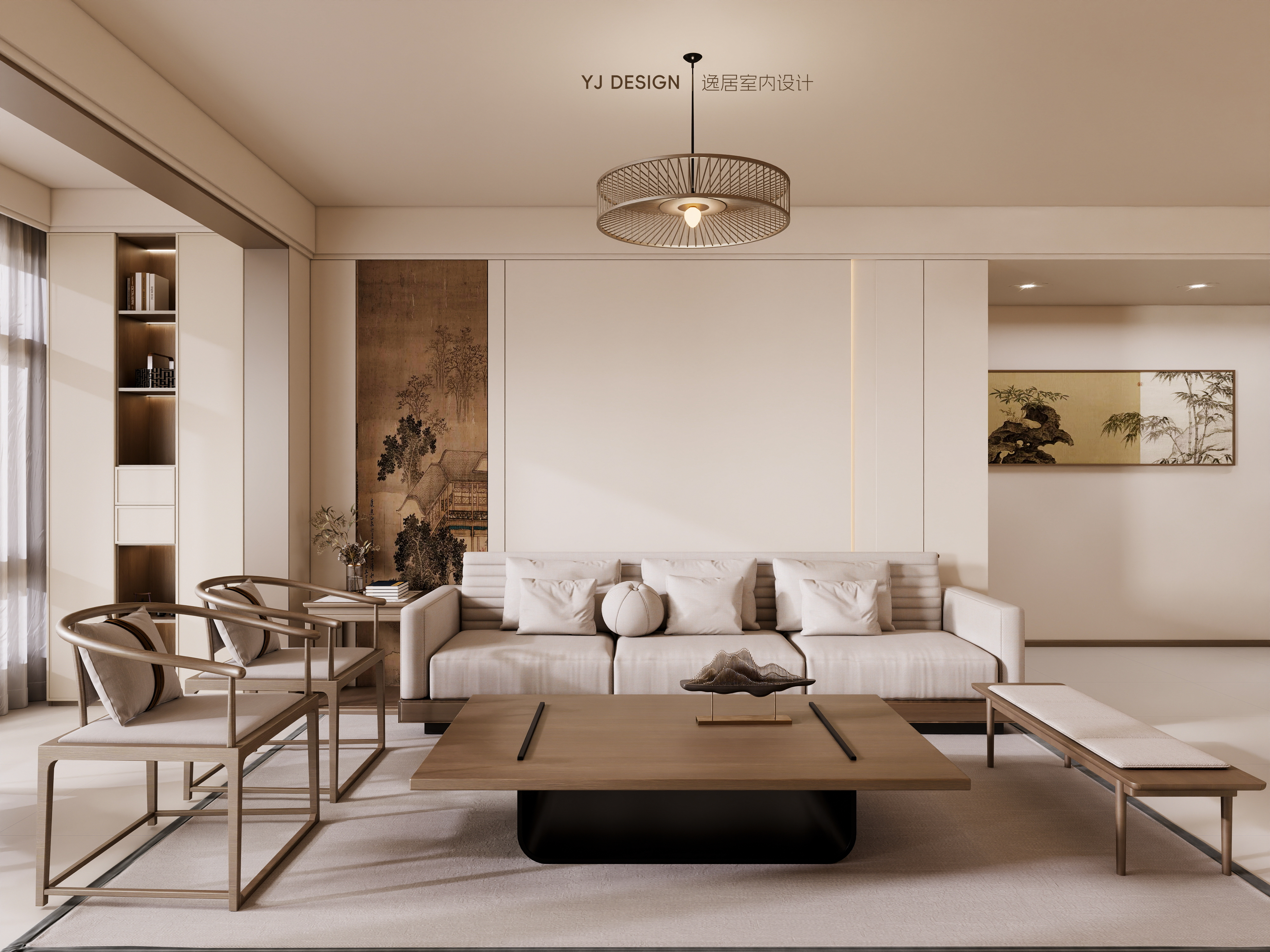 宋式美学室内设计-0