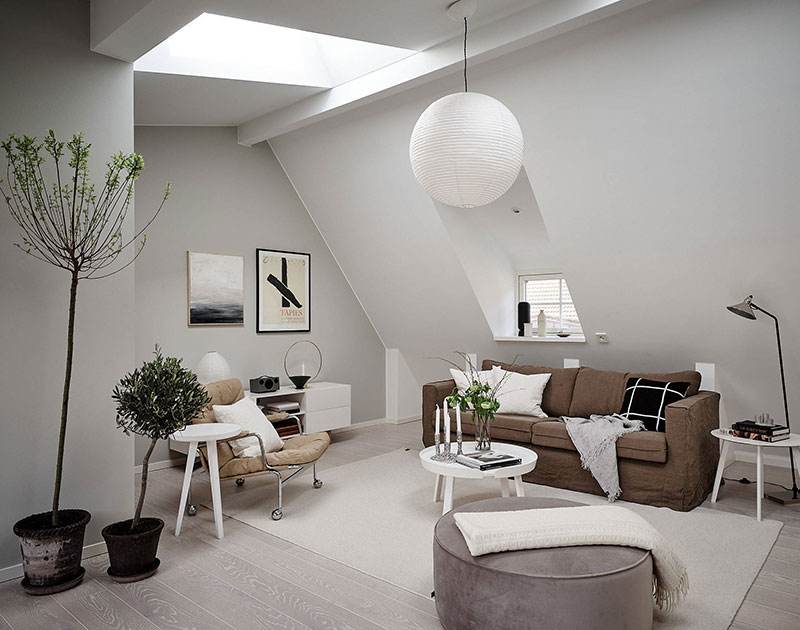 瑞典哥德堡阁楼公寓，屋顶露台与生活空间的巧妙结合-8