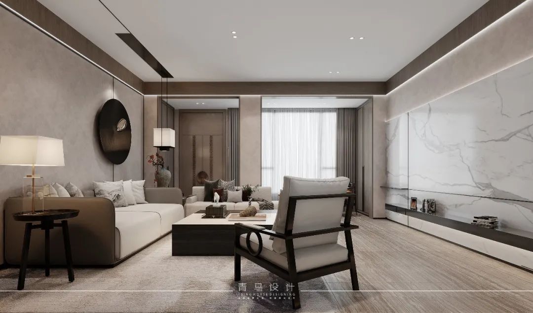 龙湖双珑原著联排别墅设计丨青马别墅空间设计-60