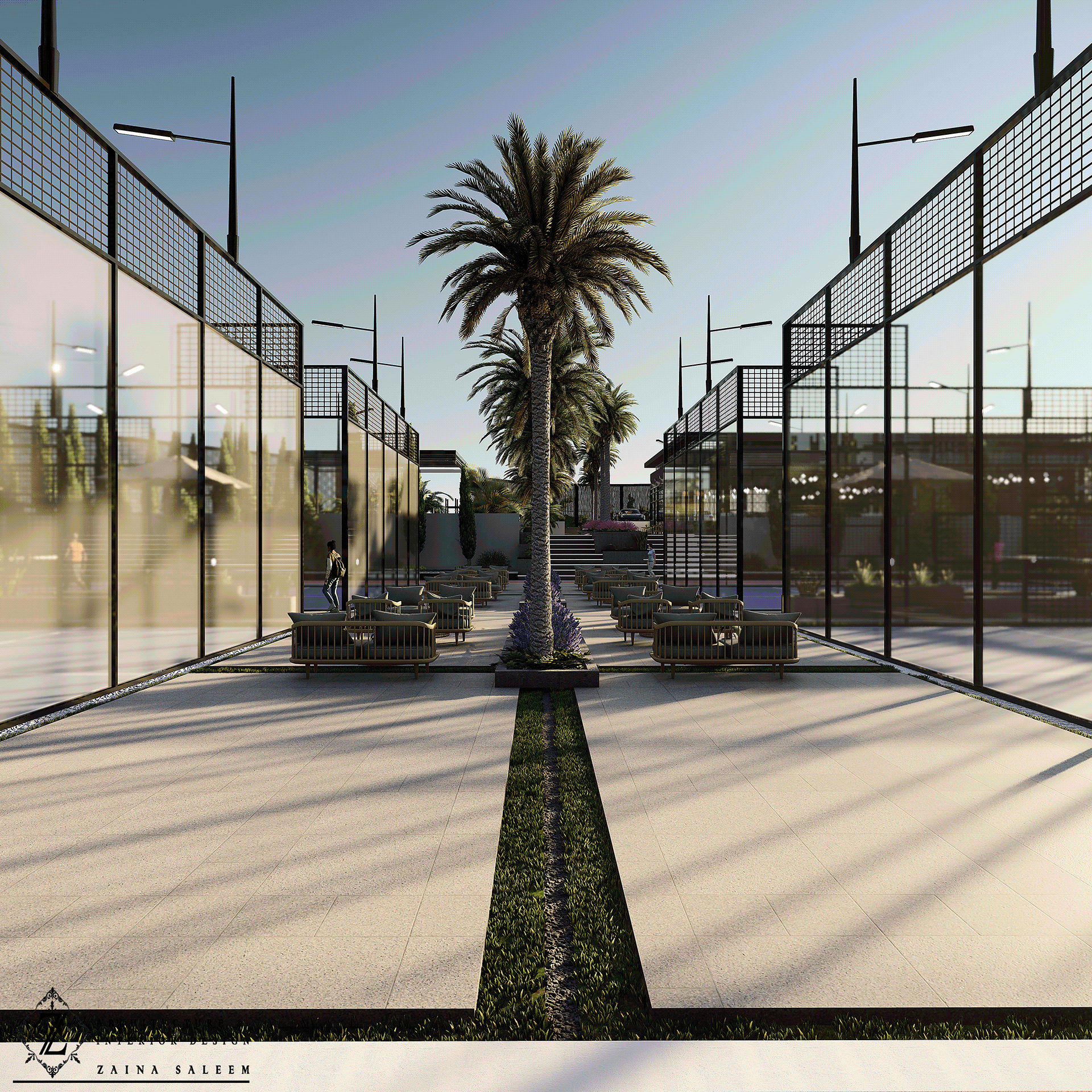 Padel 俱乐部设计丨约旦安曼-16