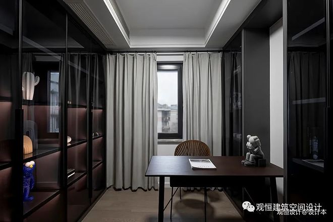 38万元三居110平米装修案例_效果图 - 观恒空间 | 南北跨度14米老房改造 - 设计本-13