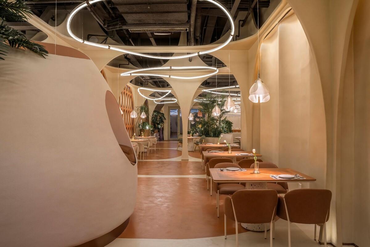 Meet 11花漾餐厅丨中国常州丨力场（北京）建筑设计-8