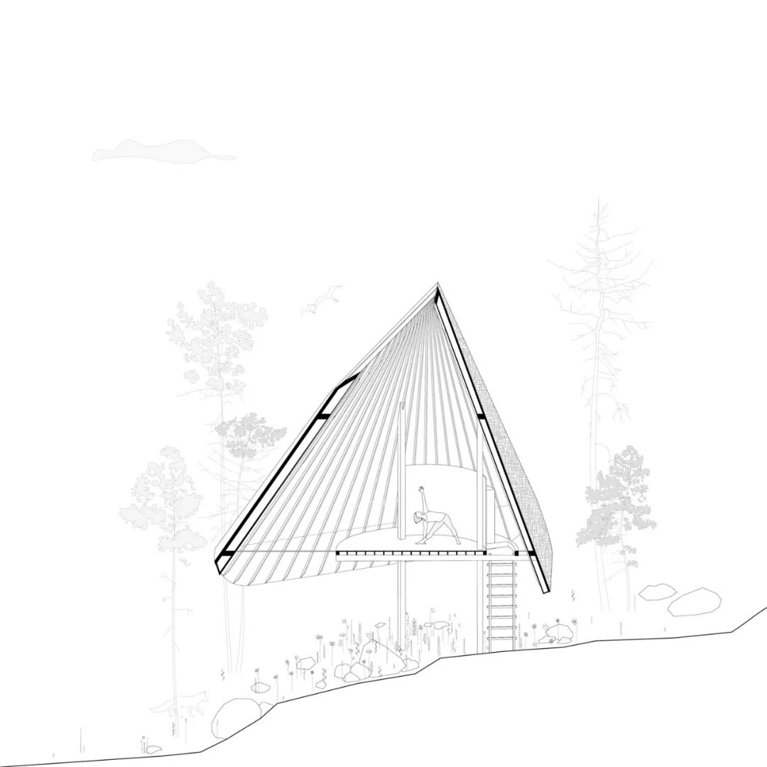 葡萄牙瑜伽度假村的小木屋丨ngo + pasierbinski-15