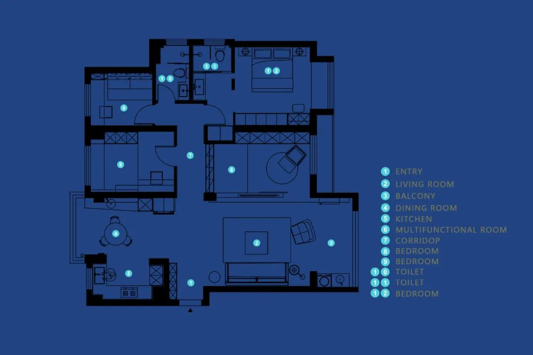 WOZILL DESIGN｜长沙｜私宅｜140㎡丨中国长沙丨无见设计-38