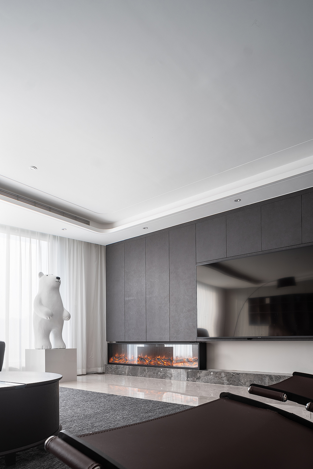 白色谷物 · 商界人士的 220㎡阳光私宅设计-16